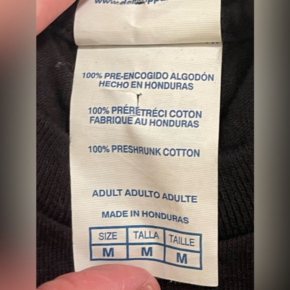 Delta Pro Weight | I Love Hot Dads Women’s Black Tee T-Shirt | Size M - Picture 7 of 7